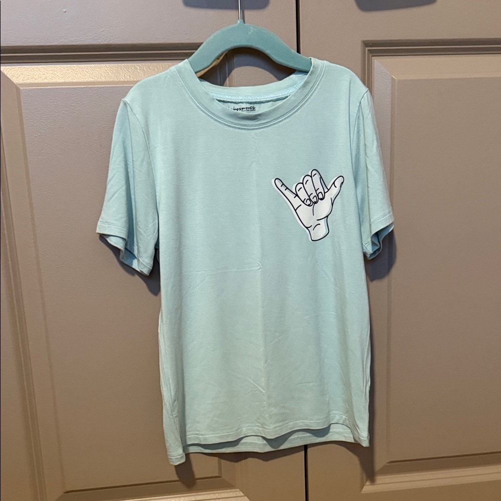 Bamboo Boys Light Blue Graphic Tee